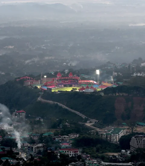 Dharamshala cricket stadium