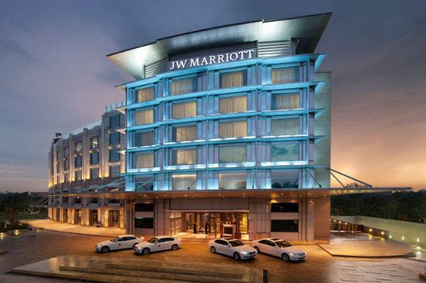 The JW Marriott Hotel in Chandigarh