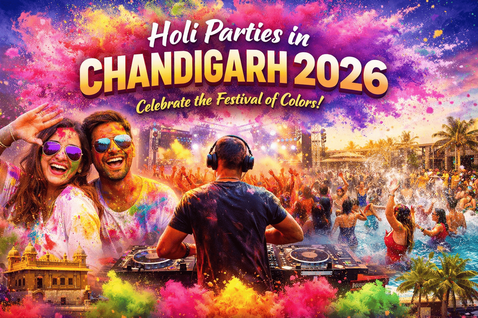 Holi Parties in Chandigarh 2026